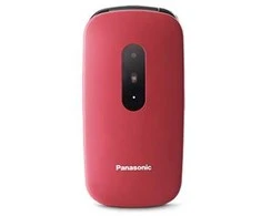 Panasonic Telefonas dla seniora kx-tu446 raudona