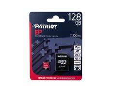 Patriot atminties ep pro pef128gep31mcx (128gb; 10 klasė, u3 klasė) atminties kortelė