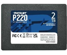 Patriot Dysk ssd 2tb p220 2.5 inches 550/500mb/s sata iii