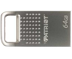 Patriot FLASHDRIVE Tab200 64GB Type A USB 2.0, mini, aliuminio, sidabrinis