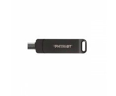 Patriot rage r550 128gb dual usb a+c, alu, 100mbs