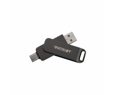 Patriot rage r550 1tb dual usb a+c, alu, 100mbs