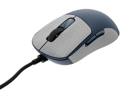 Pelė dla graczy fury tanto t4 12000dpi rgb tamsiai mėlyna žaidimams su laidu