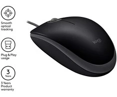 Pelė logitech 910-005508 (optinė; 1000 dpi; spalva juoda)