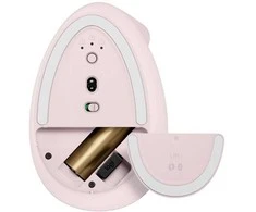 „Logitech“ vertikalios rožinės spalvos „Pelė“ keltuvas