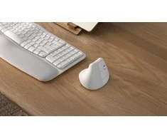 Pelė logitech lift vertical baltas