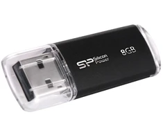 Pendrive silicon power ultima ii m01 8gb usb 2.0 spalva juoda alu (sp008gbuf2m01v1k)