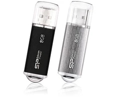 Pendrive silicon power ultima ii m01 8gb usb 2.0 spalva juoda alu (sp008gbuf2m01v1k)