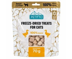 PETITTO Liofilizuota antiena kubeliais 70g