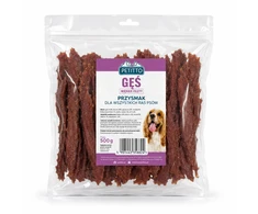 PETITTO Soft goose fillets - dog treat - 500g