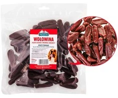 PETITTO minkšti kiełbaski su jautiena - skanėstas šuniui - 500g