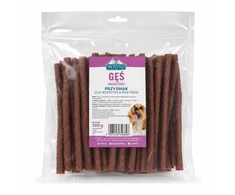 PETITTO Soft goose tubes - dog treat - 500g