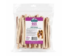PETITTO Minkšti žąsienos sumuštinių skanėstai šunims - 500g