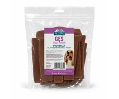 PETITTO Soft goose meat slices - dog treat - 500g