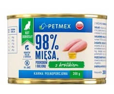 Petmex su triušiena dla kotów dorosłych 200g