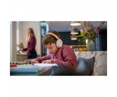 Vaikiškos belaidės ausinės Philips TAK5500RT/00, Gintaro ir baltos spalvos