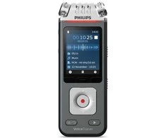 Philips Diktofonas dvt6115 atmintis 8gb, usb, microsdhc 32gb, 3 hi-fi mikrofonai