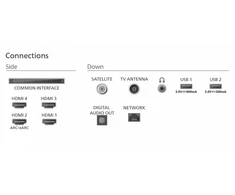 „Philips“ 4K „Ambilight“ OLED televizorius | 55OLED761/12 | 55 | Išmanusis televizorius | „Titan OS“ | UHD