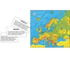 ABINO Pirštų žaidimas žemėlapyje – Europa