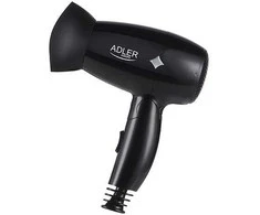 Adler Ad 2251 plaukų džiovintuvas (1400w; juodas)