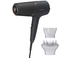 Plaukų džiovintuvas Philips 5000 BHD538/30 Sulankstomas Juoda