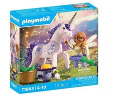 Konstruktorius Playmobil Unicorn Lucky Lavender su fėja 71843