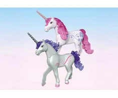 „Playmobil Princess Magic“ 71839 Stebuklingas vienaragio arklidės mamai ir kumeliukui
