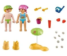 Konstruktorius Playmobil Kids with sand castle 71581