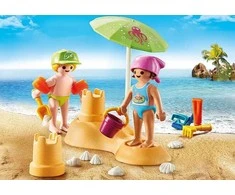 Konstruktorius Playmobil Kids su smėlio pilimi 71581