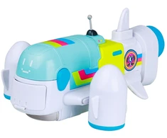 Pmi Kids World CREATURE CASES S1 - R.O.N. JET PLAYSET