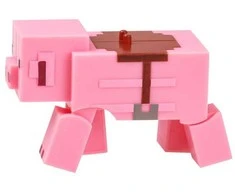 Pmi Kids World MINECRAFT S2 3D UŽVEDAMASIS ŽAISLĖLIS – KŪDIKIS ZOMBIS IR KIAULĖ
