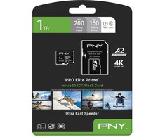 PNY Karta pamięci Micro SDXC Elite Prime 1TB + adapter SD