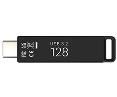 PNY Elite X USB 3.2 Typ C 128GB USB atmintinė, mažmeninė prekyba