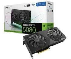 Vaizdo plokštė PNY GeForce RTX 5080 Slim OC graphics card, 16384 MB GDDR7