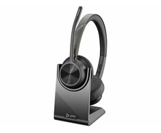 Ausinės poly voyager 4320 usb-a ausinės +bt700 dongle + podstawka ładująca 77y99aa