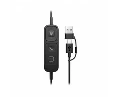 Ausinės HP POLY „Mission 625“ stereofoninė oda C01c6aa#ac3