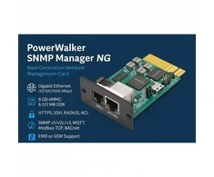„Power Walker“ SNMP 1 Gbps modulis iš UPS VFI CG, CPG, CPH, C LCD, CRM, CRS, CW, RMG