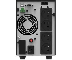 „Power Walker“ UPS internetinis VFI 2000 su 4x išvestimis iš priekio, USB/RS-232, LCD, EPO