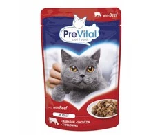 Kačių Maistas - PREVITAL Jautiena Želė 100g