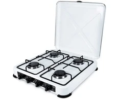 Promis kuchenka dujinė kg400b 4-palnikowa,balta
