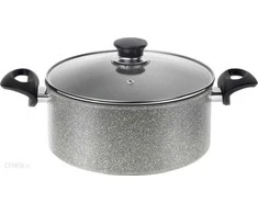 Puodas BALLARINI Ferrara su 2 rankenomis ir dangteliu Granitas 24 CM FERG25D.24D