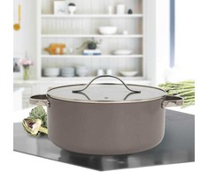 Puodas su dangčiu MAESTRO MR-4009 (MR-4009-20) 20 cm 2.3 l Pilkas