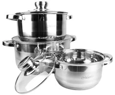 Maestro MR-2220-6L Puodų rinkinys iš 6 elementų