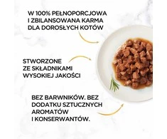 Konservai katėms su jautiena Purina GOURMET GOLD, 1x85 g