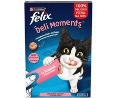 Purina Nestle PURINA Felix Deli Moments Salmon - cat treats - 4x10g