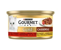 Purina Nestle Drėgnas Kačių Maistas - GOURMET GOLD Jautiena Ir Vištiena 85g