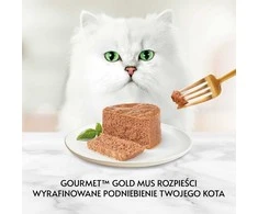 Purina Nestle PURINA Gourmet Gold Mousse su ėriena - šlapias kačių ėdalas - 85 g