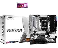 Pagrindinė plokštė ASRock B650M Pro RS, AM5, Micro-ATX, DDR5