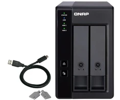 QNAP 2-jų skyrių plėtinio korpusas raid tr-002 su usb3.1 gen.2