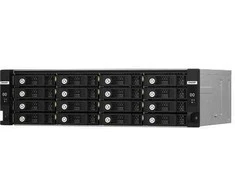 QNAP „Obudowa TL-R1620SDC SAS12Gb/s“ dvigubas valdiklis, 3U, 16 lizdų
